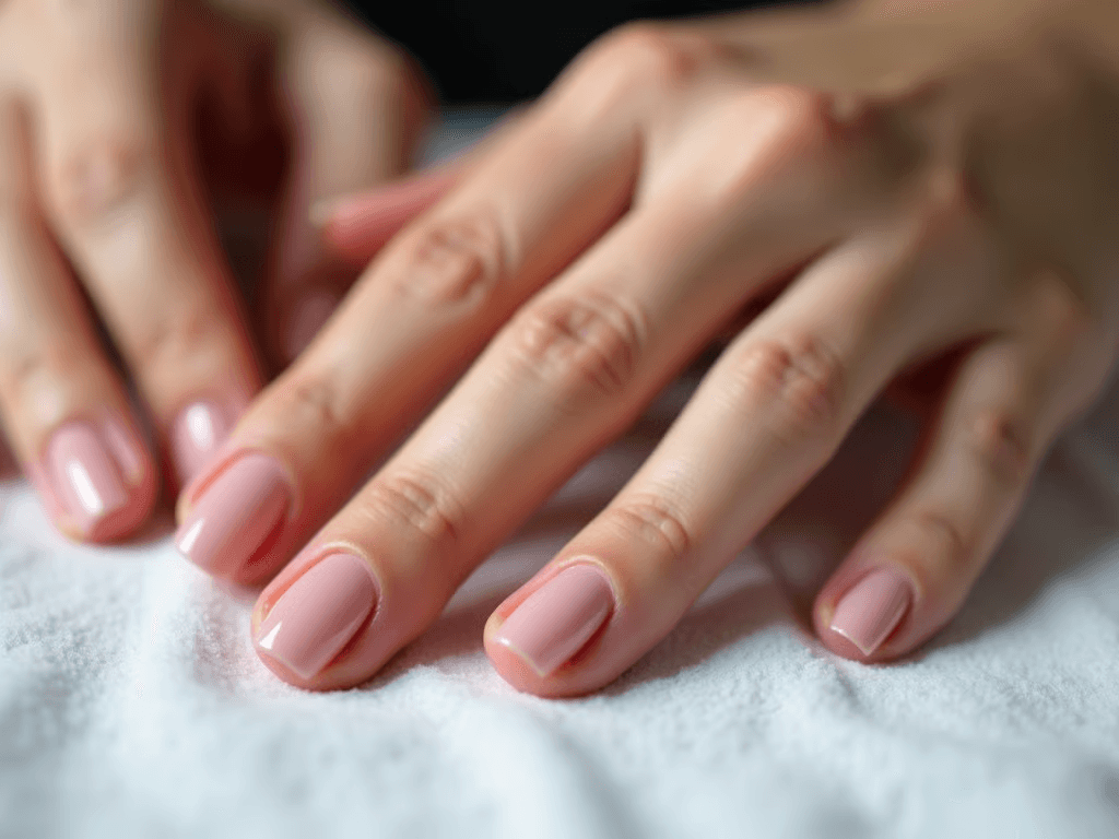 Unhas lindas com esmaltes